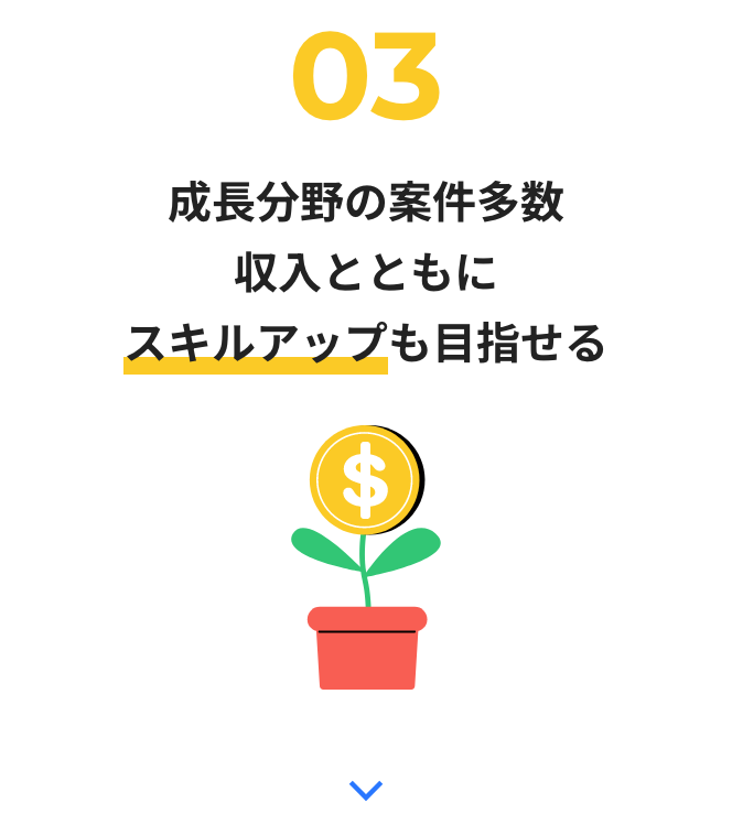 年齢を問わずスキル・キャリアを評価される環境。 長期・継続稼働できる方を歓迎します。